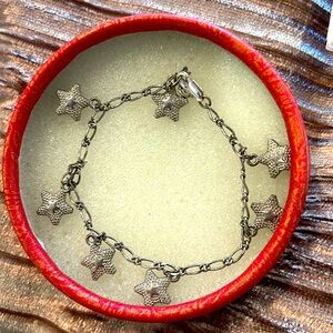 2 for $25 Star Charm Bracelet Antique Look